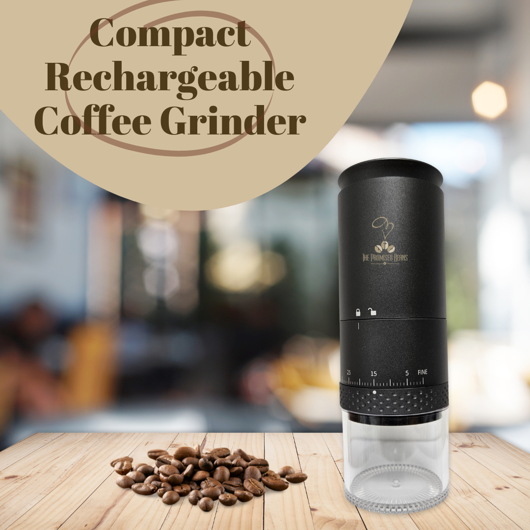 Compact Rechargeable Coffee Grinder