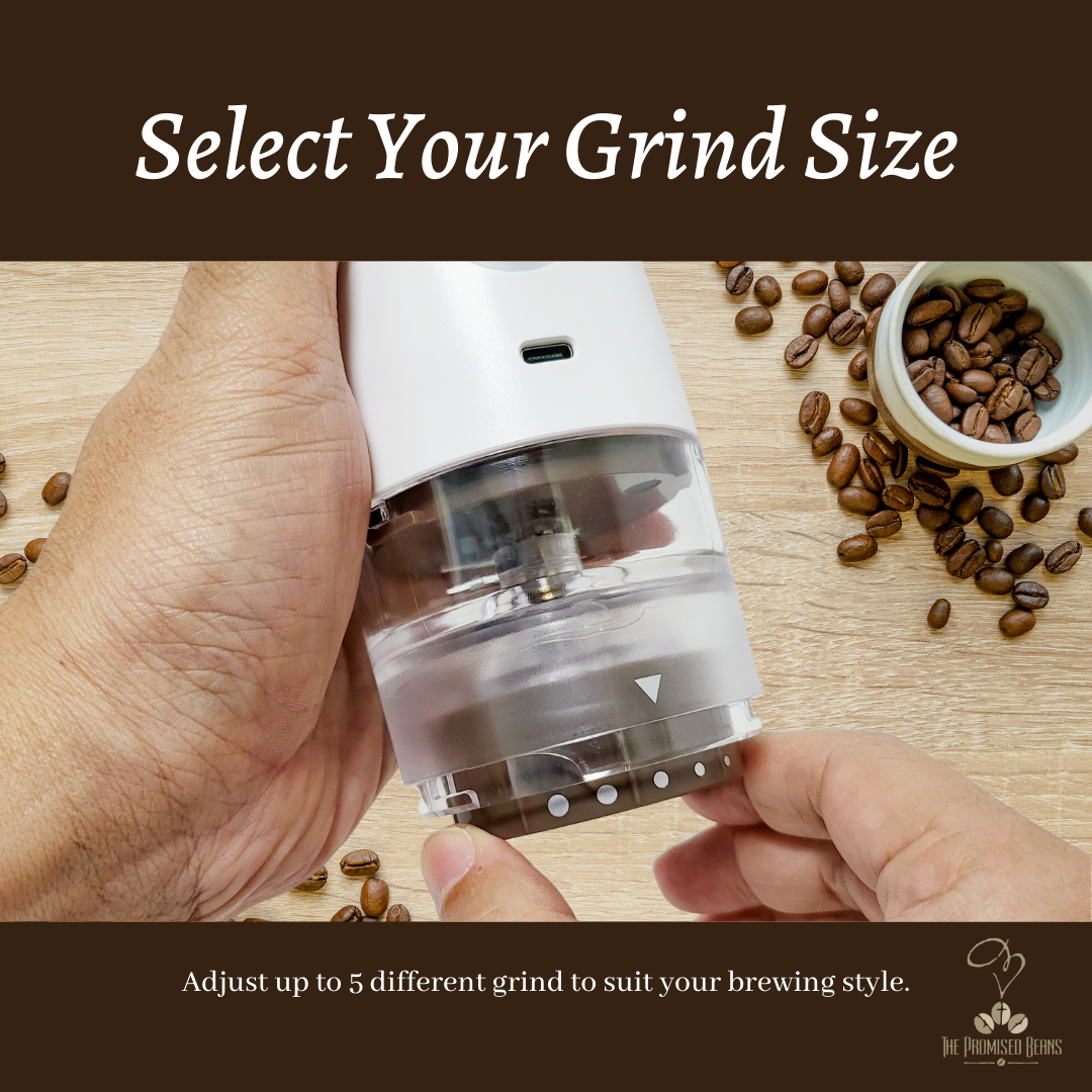 Hybrid Portable Coffee Grinder