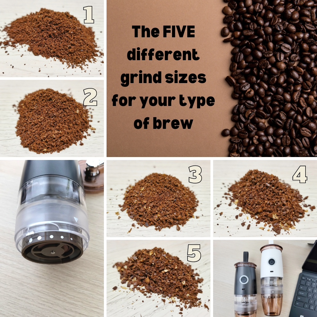 Hybrid Portable Coffee Grinder