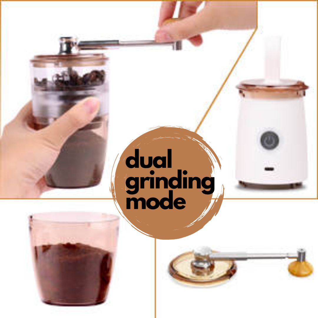 Hybrid Portable Coffee Grinder